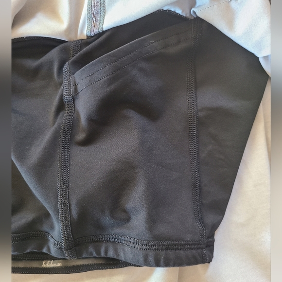 Lululemon Pace Rival Skirt No Panels 13" Heather Gray Lux Multi Black Sz 4 - Picture 11 of 13